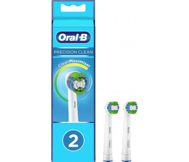 Oral-B KOŃCÓWKI DO SZCZOTECZKI ORAL-B EB20-2 PRECISION CLEAN BIAŁE - 1385127 - zdjęcie